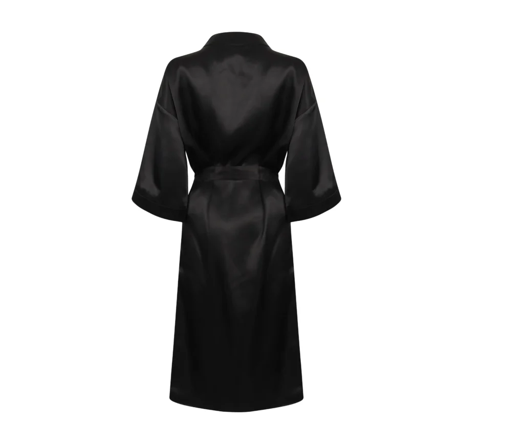 Peignoir femme satin
