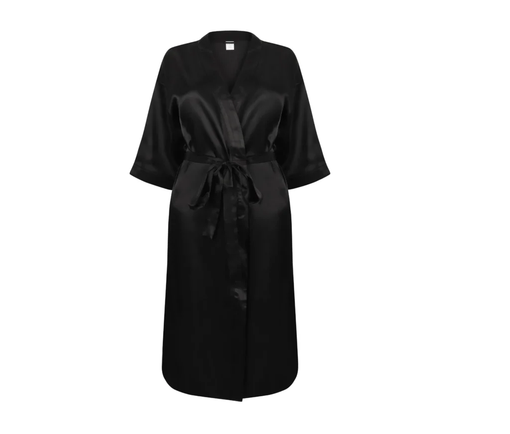 Peignoir femme satin
