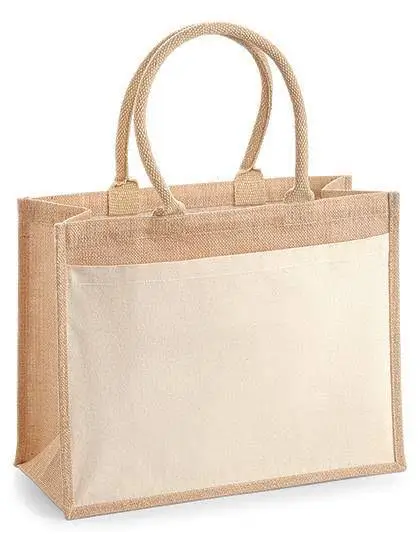 Sac shopping toile de jute