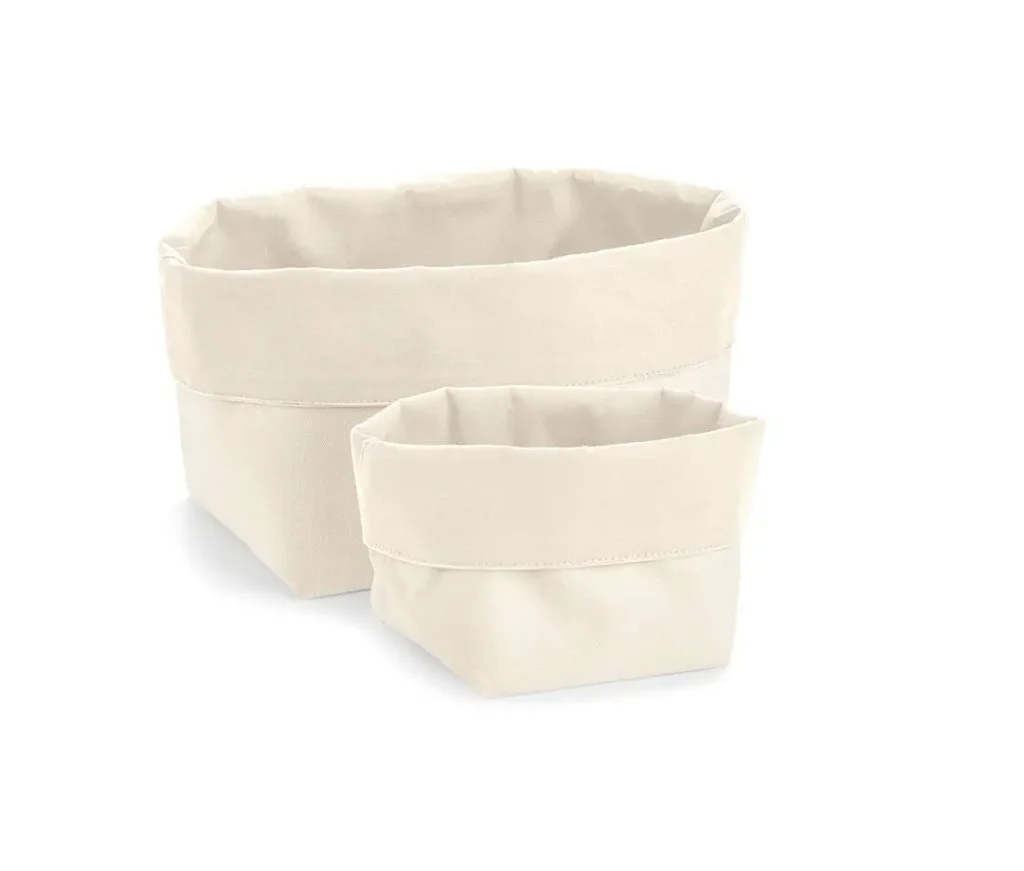 Corbeille de rangement unie